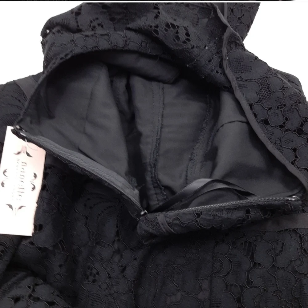 Nanette Lepore Black Sheath Halter Dress - Picture 6 of 7